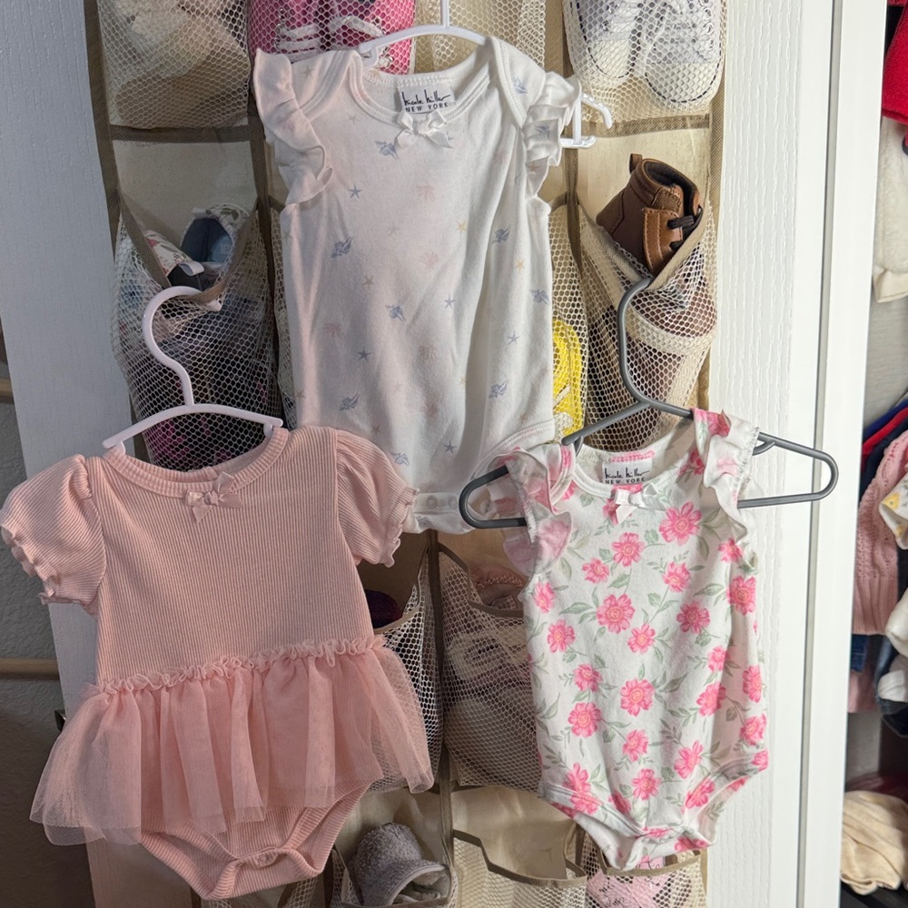 Baby girl onesie bundle